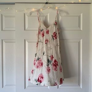 Floral Silk Dress